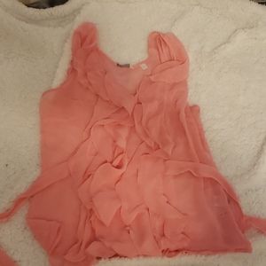 New York co. Ruffled top large